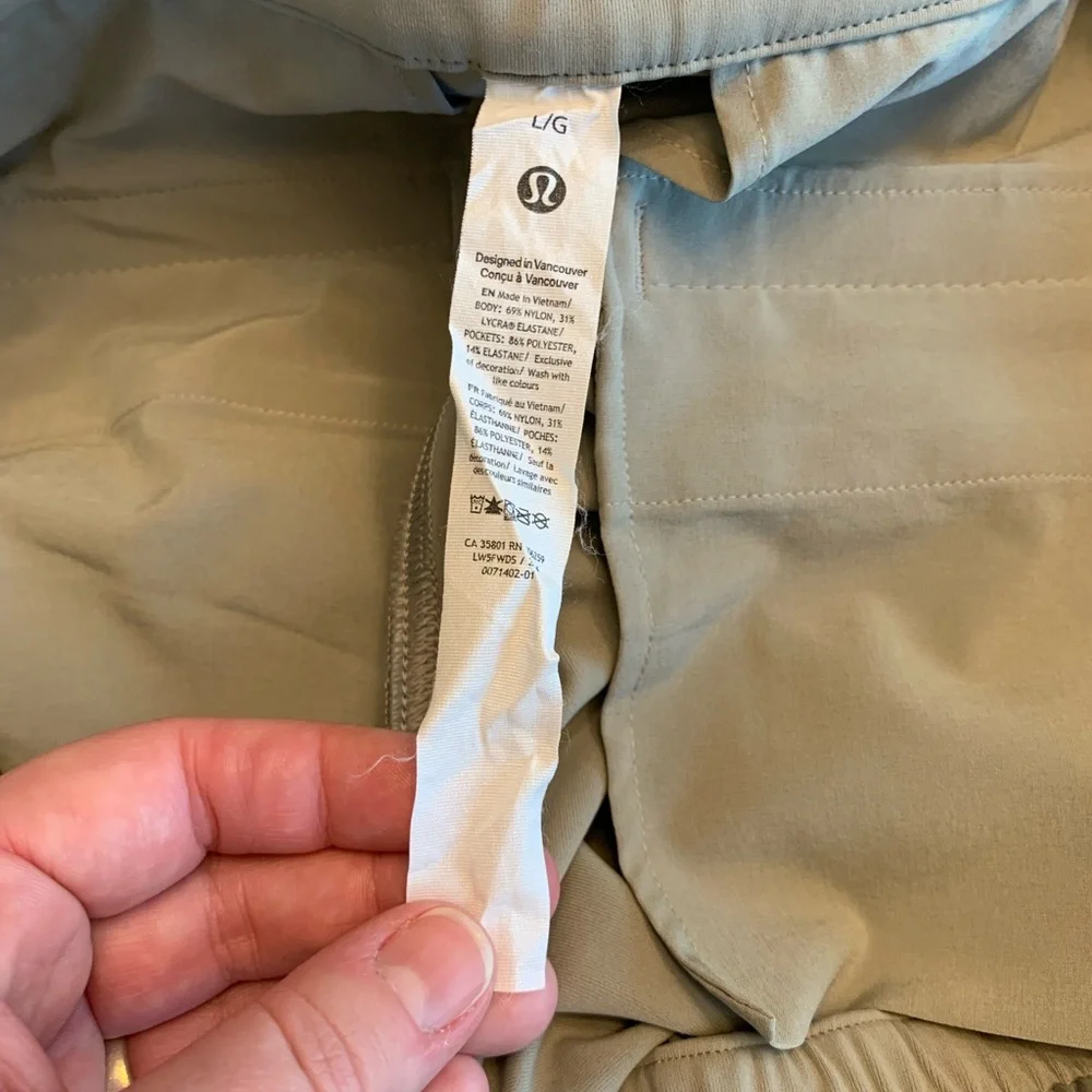 lululemon athletica size large